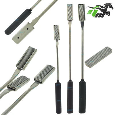 YNR ENGLAND CE YNR England Equine Dental Float Rasp Straight UP Down Blades Veterinary Tools Ce