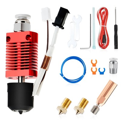 Ender 3 Hotend All-Metal Upgrade: 24V 60W CHC Hotend Ceramic Heating Core Com...