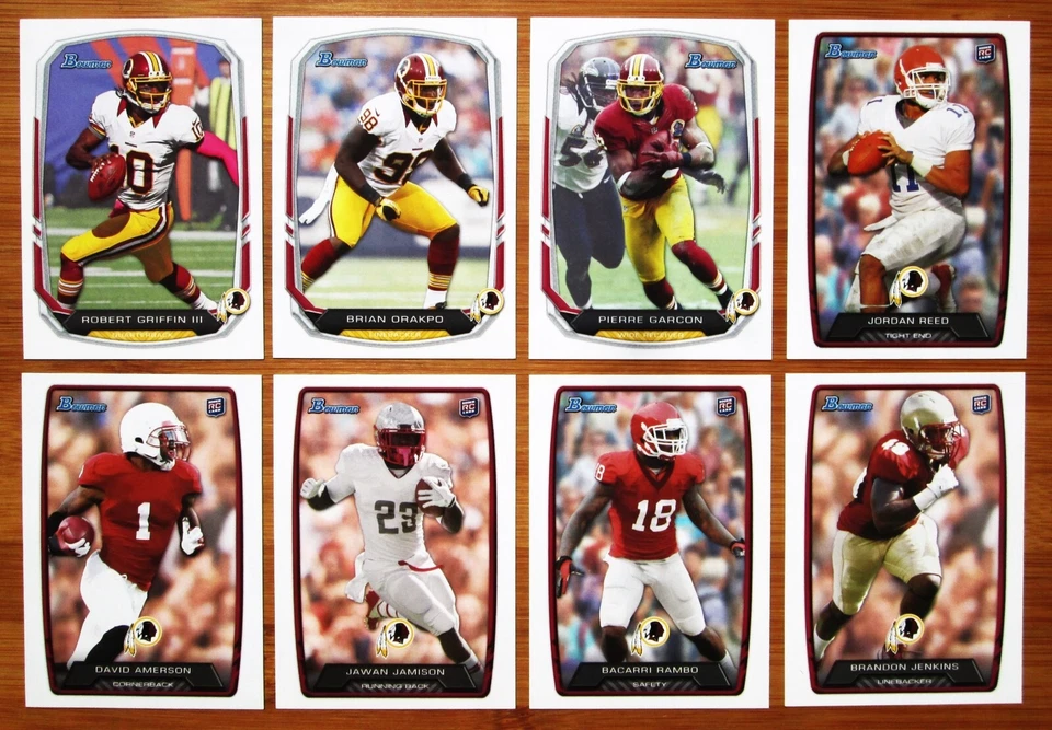 Juego de equipo Bowman Washington Redskins 2013 Foto 2 de 2