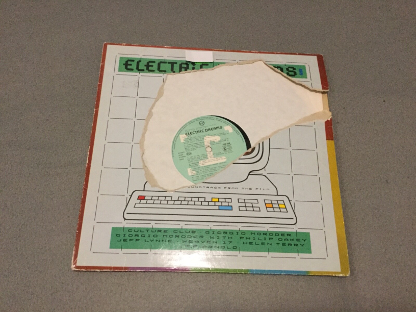 Electric Dreams Soundtrack Vinyl eBay