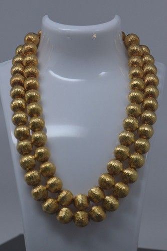 Awesome Tiffany 18K Yellow Gold Double 