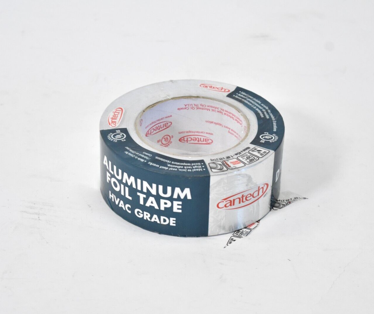 Cantech Duct Sealing Tape x Yards HVAC Grade Adhesive