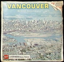 VANCOUVER BRITISH COLUMBIA CANADA 3d View-Master 3 Reel Packet SEALED