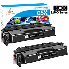 2PK CE505X Toner Cartridge Compatible With HP 05X LaserJet 2053 P2055d P2055x