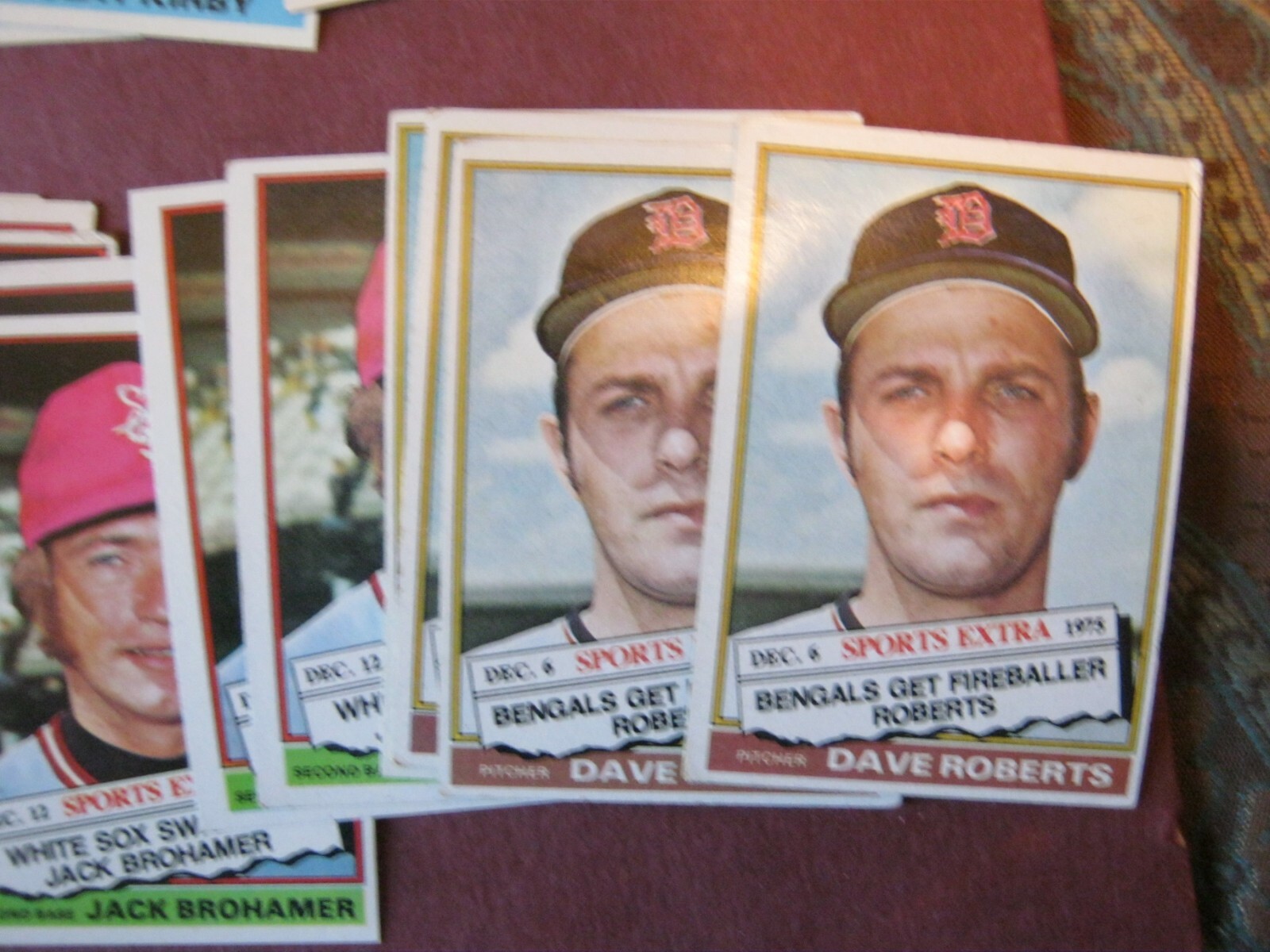 1976 Topps Baseball Cards 229 Traded Cards 171 Total 400 Partial