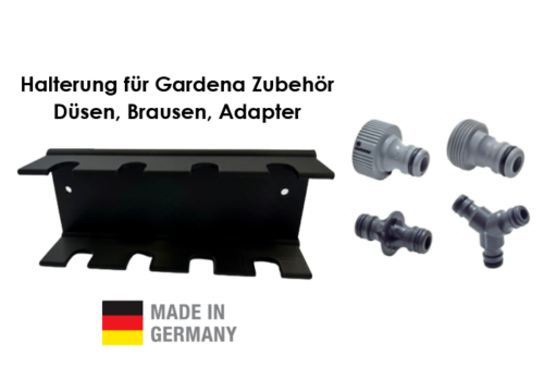 Wandhalterung passend für Gardena Zubehör -Düsen/ Adapter / Verbinder - Afbeelding 1 van 3