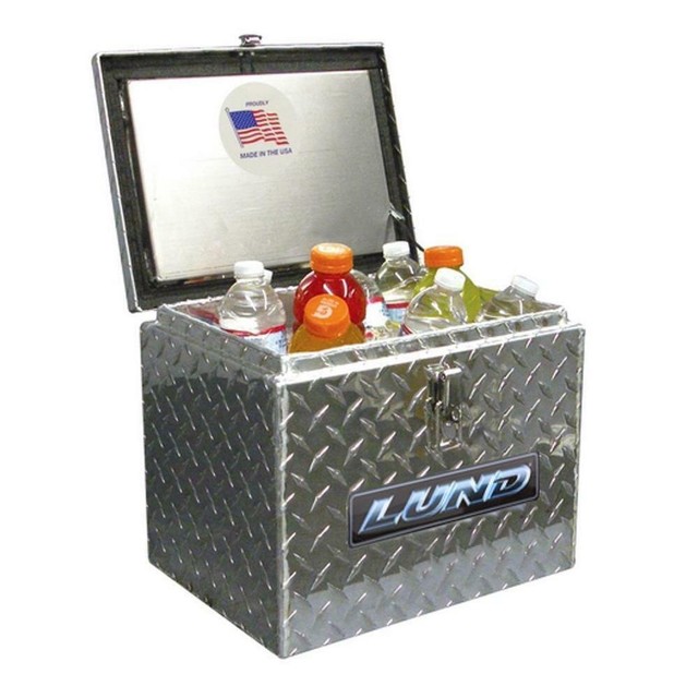 5 Gallon Small Aluminum Cooler Box Heavy Duty Diamond ...