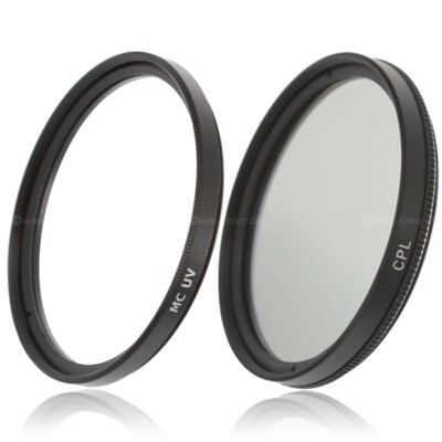43mm MC UV Filter & CPL Polfilter für Kameras mit 43mm Einschraubanschluss