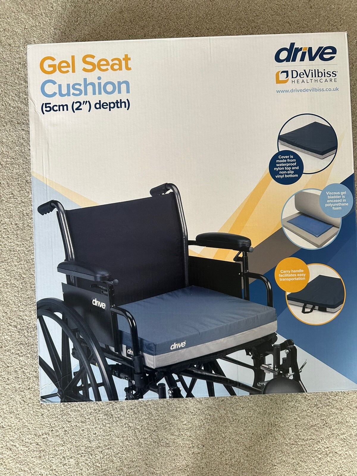 OUTLANDER AllTerrain Folding Self Propelled Wheelchair with Bag & New