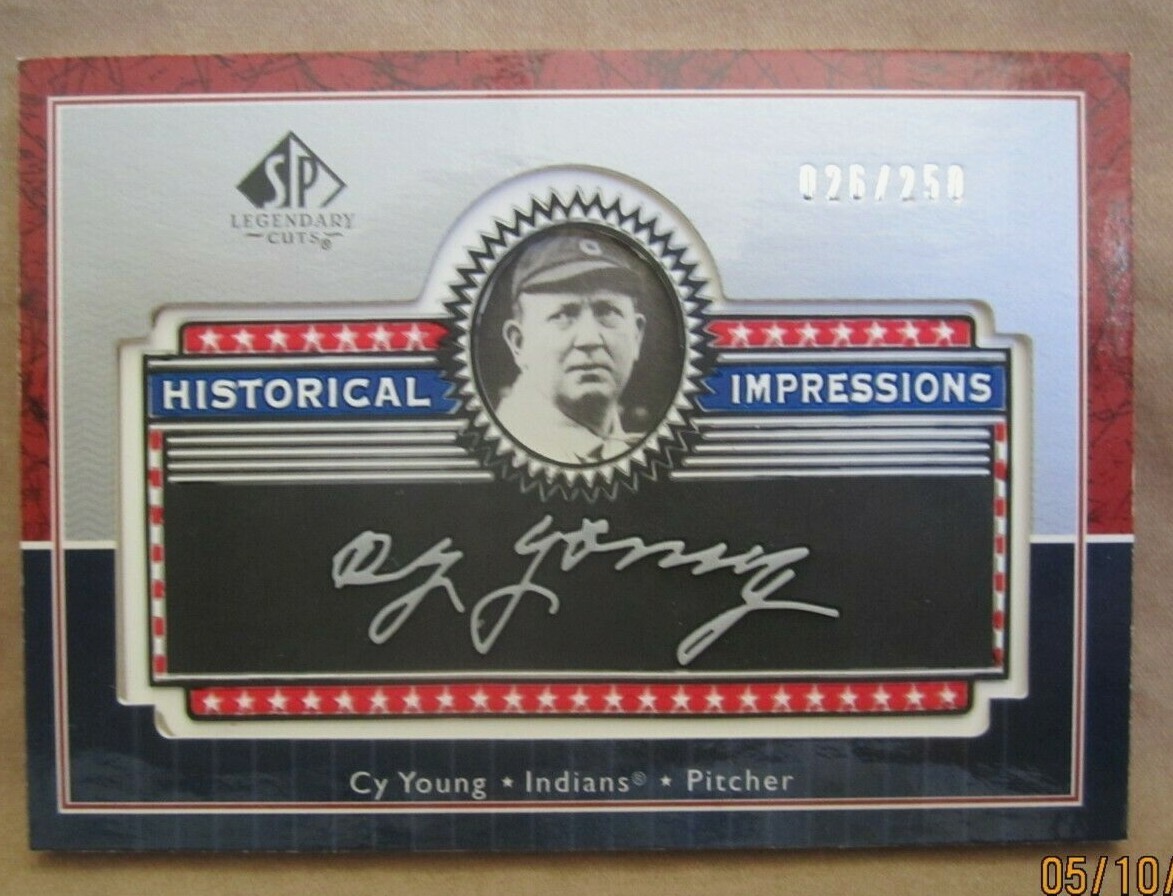 2003年 HYDE HORIZON Cy Young 2003 UD SP Legendary Cuts Historical Impressions#026/250