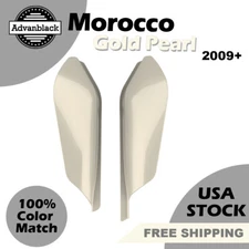 Morocco Gold Pearl Mid Frame Air Deflectors Heat Shield Fits Harley Touring 09+
