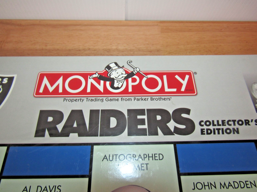 Monopoly NFL Raiders 2004 Collector’s Edition Board Game, Brand New Sealed READ - Picture 5 of 13