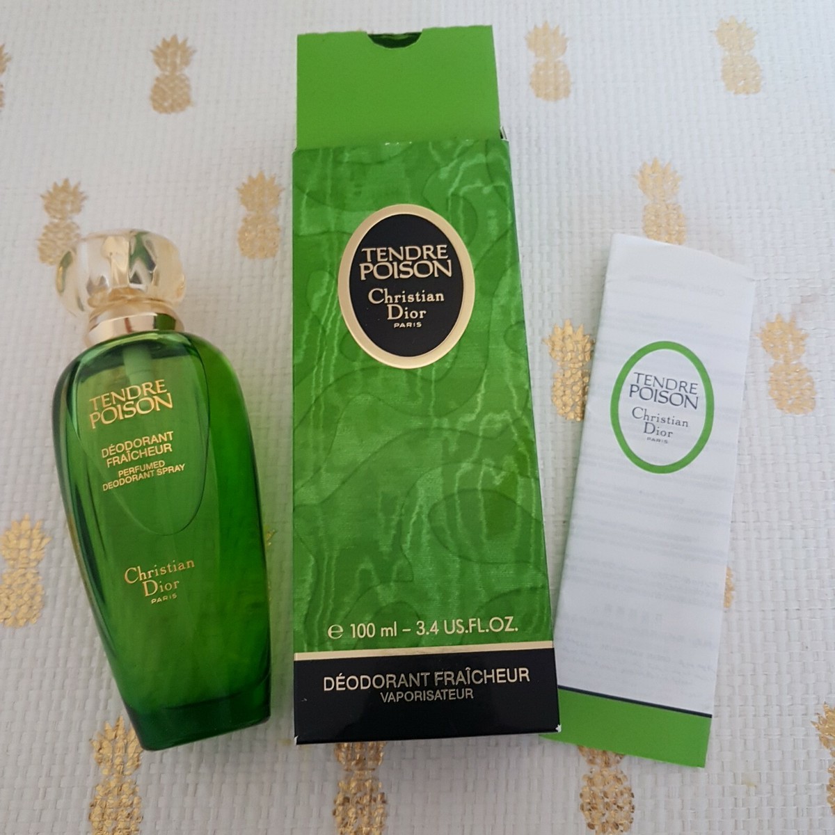 Deodorant Spray Christian Dior Poison Tendre Bottle Dior Tendre