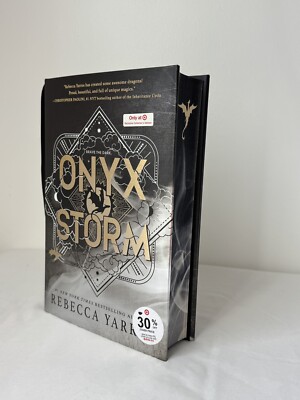 In Hand Onyx Storm - Target Exclusive Edition by Rebecca Yarros - NEW