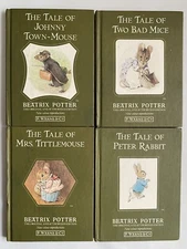 Beatrix Potter 1988 Hardback Book Set Collection x 4 by F Warne & Co