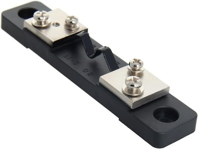 Heyiarbeit DC Current Meter Shunt Resistor 10A 75mV for Ammeter Analog... 