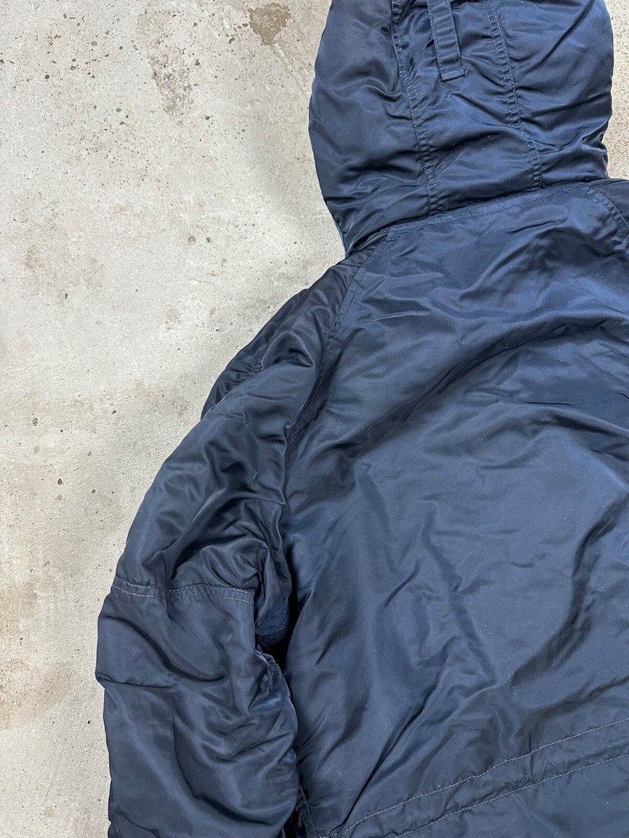 Vintage Y2K Alpha Industries Parka N-3B N Navy Jacket Army | eBay