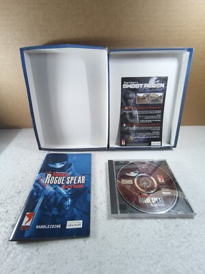 Jeu PC Tom Clancy’s Rainbow Six Rogue Spear Black Thorn - Boîte Grande Taille, Version FR Avec Notice, Bon état