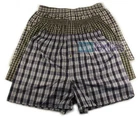 Pack of 6 Men's Woven Boxer Shorts, Loose Fit Cotton Underwear, S M L XL XXL