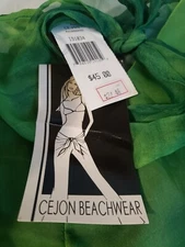 Cejon beachwear Pareo Pant Green Cruisewear 