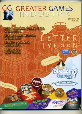 GREATER GAMES INDUSTRY Catalog Fall 2015 Southern Hobby Expo, Breaking Games