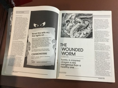 Dungeon Magazine #8 December 1987 - Picture 4 of 4