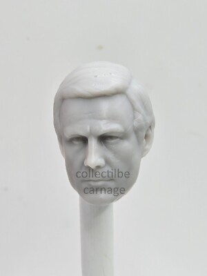 3d Printed Lee Majors 6 Million Dollar Man HEAD 6'' Joe Classified/Marvel Legends