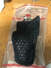 DON HUME LEATHERGOODS LYNX HOLSTER BLACK WEAVE H740-SH No. 40 - 4" EXCELLENT