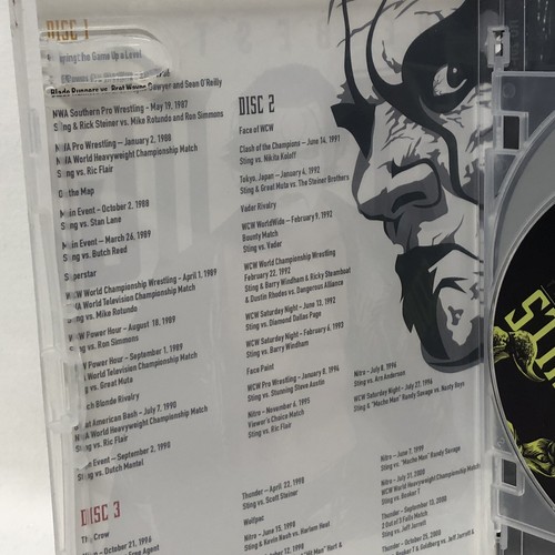 WWE The Best of Sting Wrestling 3 Discs + Moment Of Truth Bundle Set Lot AUS - Picture 8 of 16