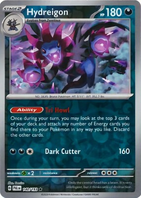 holographic hydreigon card Hydreigon ex - 133/106 main image 0