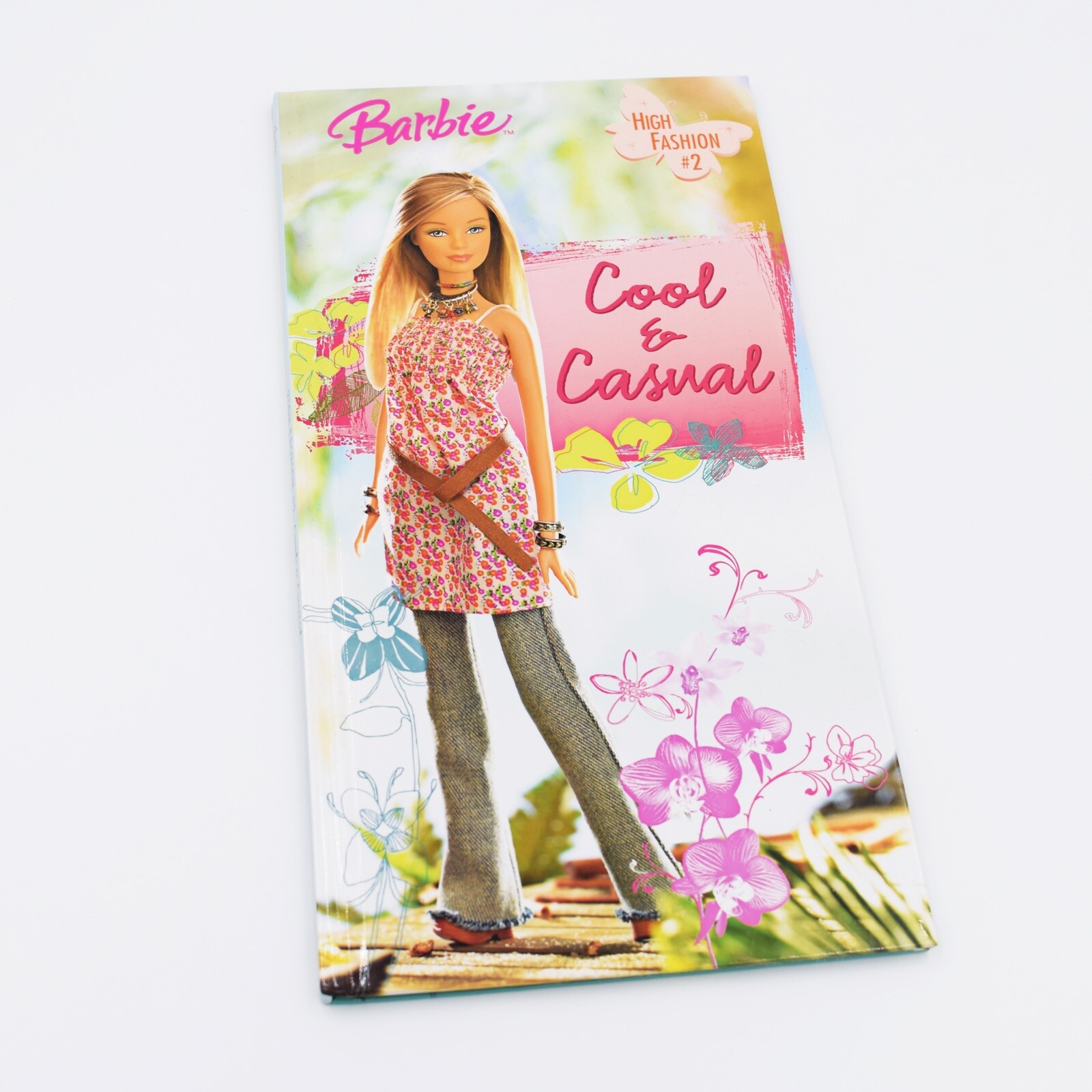 Barbie Cool & Casual High Fashion Book #2 Golden Books 2007 Mattel Mary Man-Kong