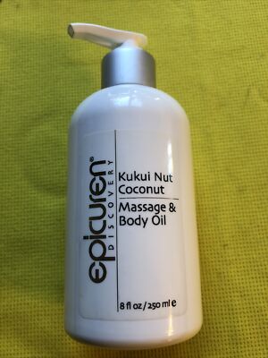 EPICUREN DISCOVERY KUKUI NUT COCONUT MASSAGE & BODY 8 FL OZ