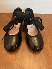 Capezio Tele Tone Tap Dance Shoes. Girls 10.5 M N625C. NWOB