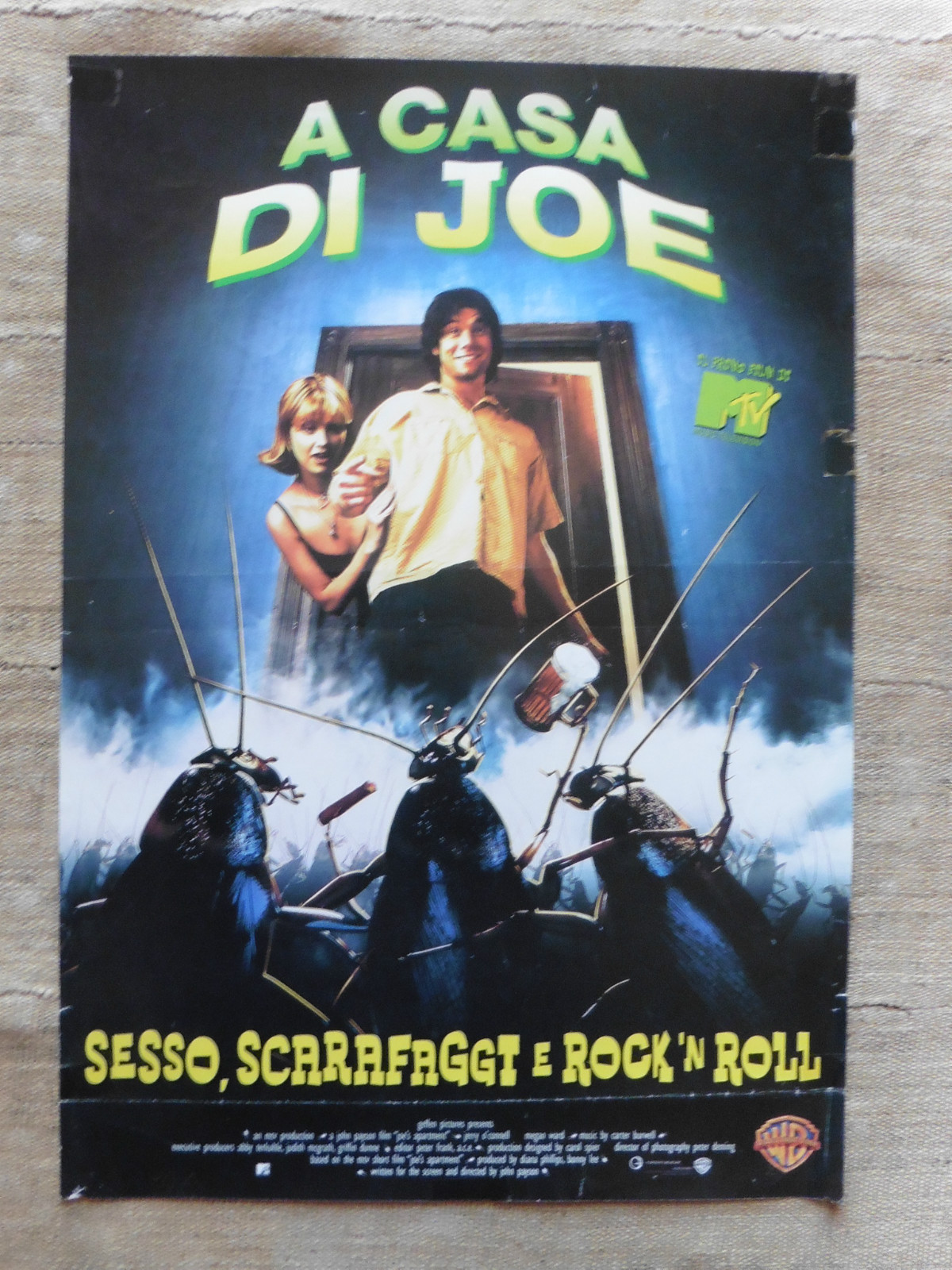 Locandina originale film A casa di Joe (1996) - Regia di John Payson