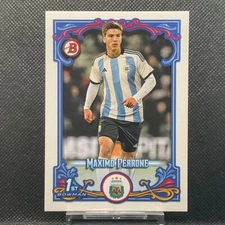 2023 Topps Argentina Fileteado Máximo Perrone #38   1st Bowman