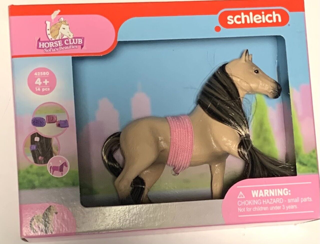 Schleich Horse Club Andulasian Mare Figure 42580 Sofia's Beauties Playset Age 4+