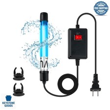7W Aquarium UV Light for Fish Tank Algae  Microorganism Control