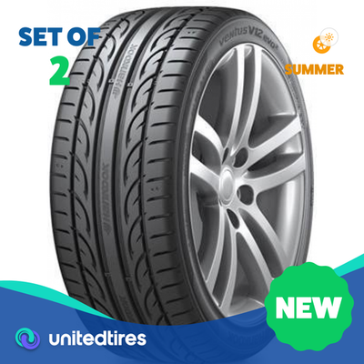 Set of (2) New P 285/30ZR20 Hankook Ventus V12 EVO2 K120 99Y Set of (2) New P 285/30ZR20 Hankook Ventus V12 EVO2 K120 99Y