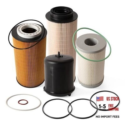 Filter Kit Fit for Paccar MX-13 MX13 Engine - Includes 2234788 Oil Filter,