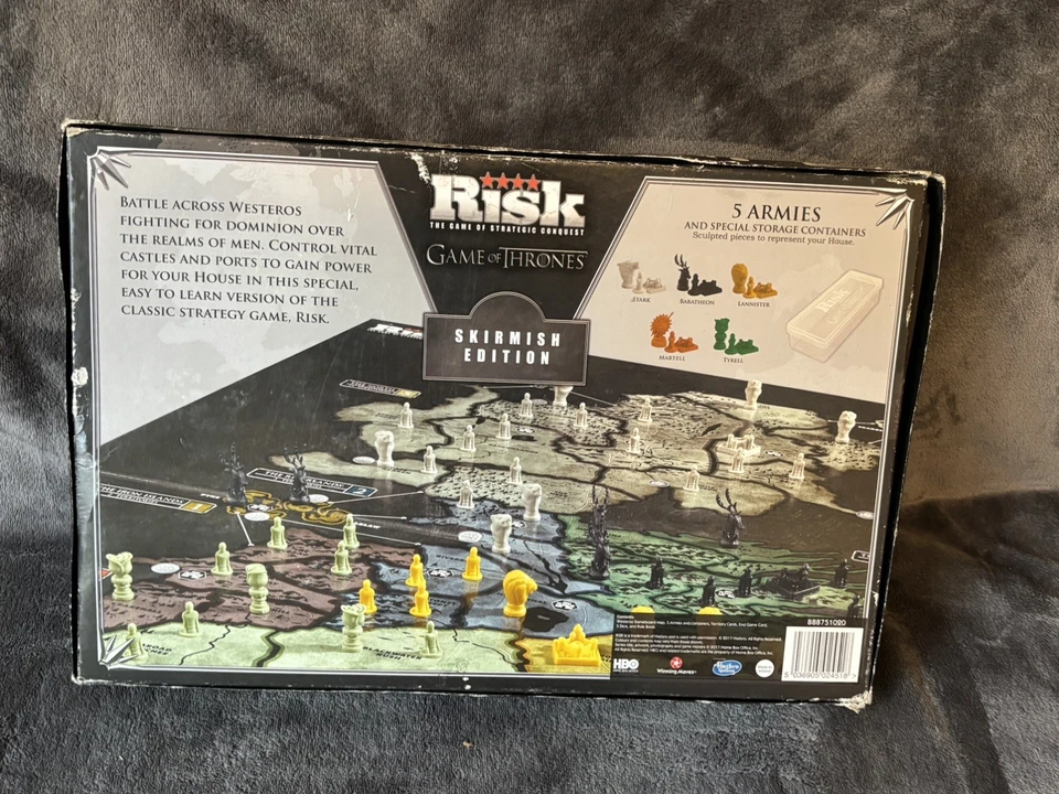 Risk Game Of Thrones Skirmish Edition Board Game - Image 2 of 4