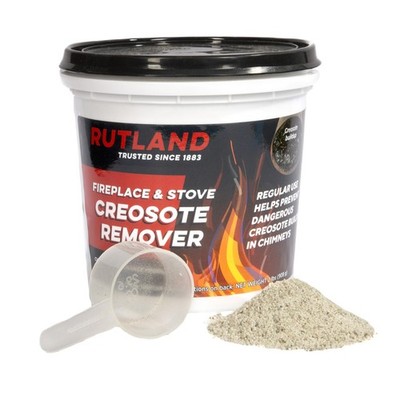 Rutland Creosote Remover, Fireplace, 32 Ounce (Pack of 1), Black and White