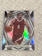 2021-22 Bowman University Jaden Shackelford Bowman Invicta Refractor card # BI-6