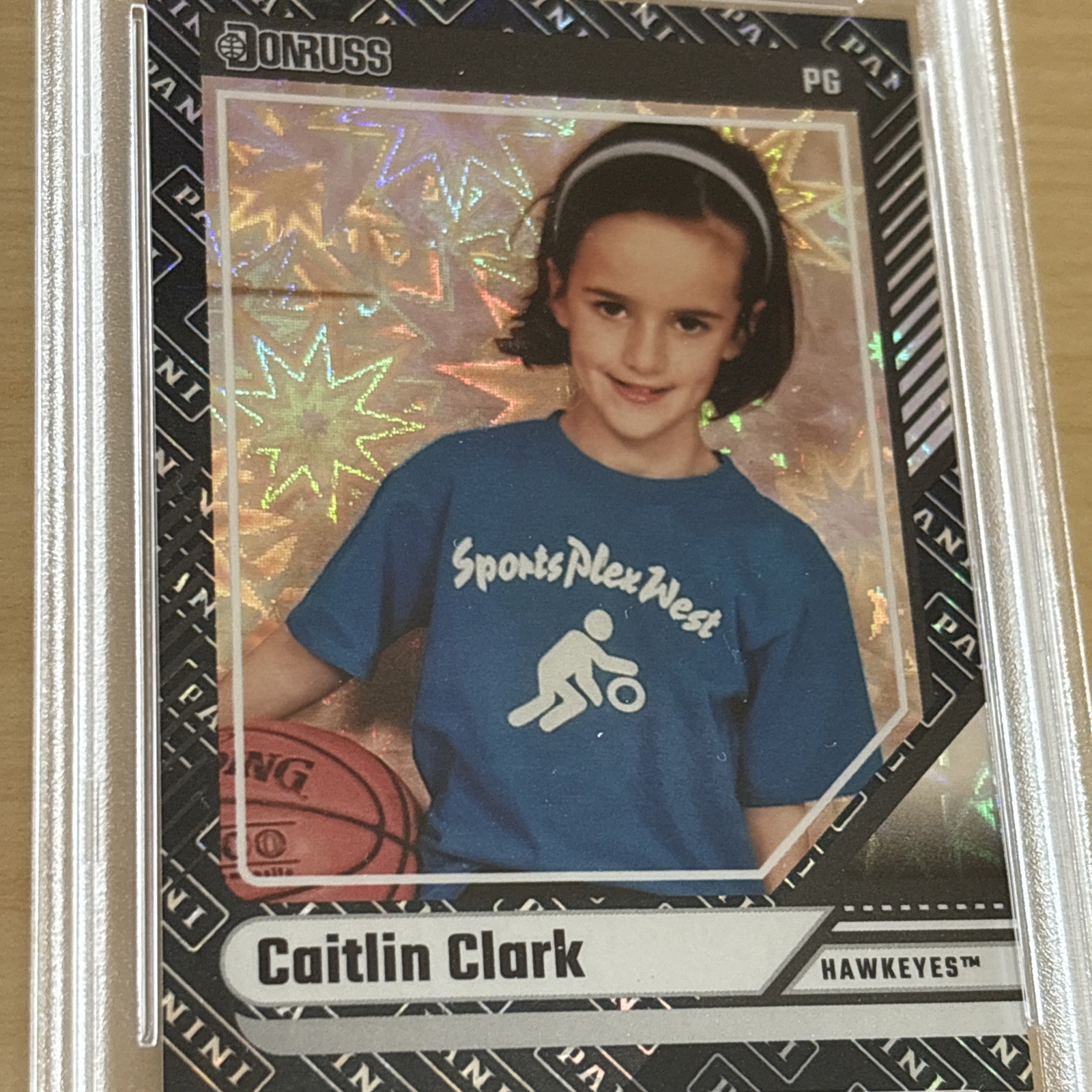 2024 PANINI CAITLIN CLARK COLL DONRUSS PANINI #18 CAITLIN CLARK PSA 10 view 6