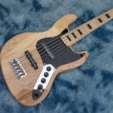 Custom 5 String Bass Electric Bass Guitar Active Pickups