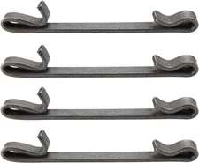 4 Pcs Early 2'' Double Loop Style Tool Box Drawer Slide Retaining Keeper Clips f