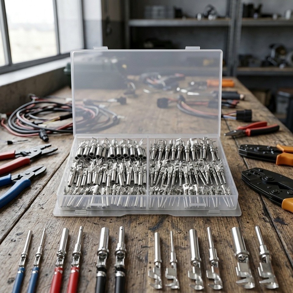 Pin Socket Kit Car Connector Pin Kit For Dtp And Dtm Connectors Diy Electrical Repair ...