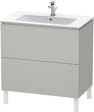 Duravit L-Cube Two Drawer Floorstanding Vanit...