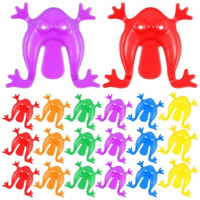  20 Pcs Hüpfer Spielzeug Springende Frösche Plastikfroschspielzeug
