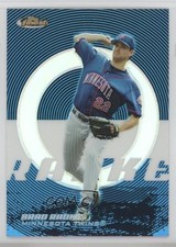 2005 Topps Finest Blue Refractor /299 Brad Radke #35 1e90