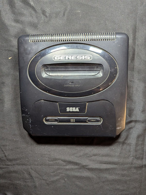 Sega Genesis Model 2 Console For Parts Or Repair Not Working No Power